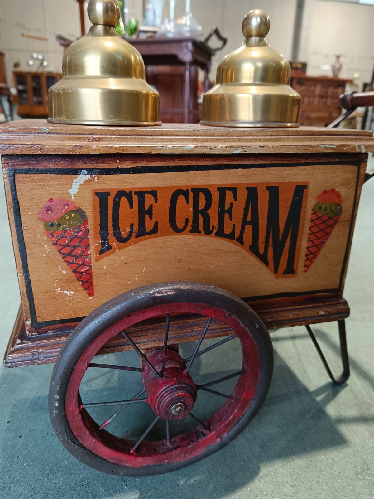 Carrito helados vintage - Imagen 4