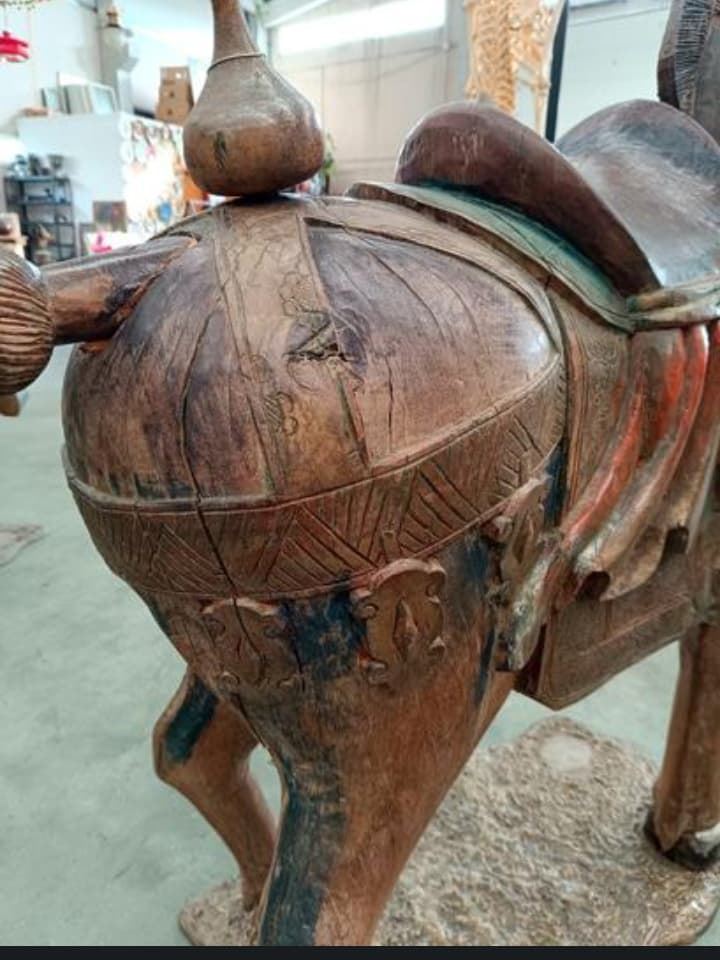 Esculturas de caballos de madera - Imagen 5