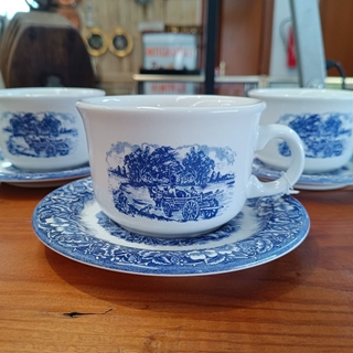 Juego de 3 tazas con platillo Italy - Imagen 2