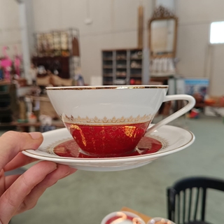 Juego de café/té porcelana Santa Clara - Imagen 2