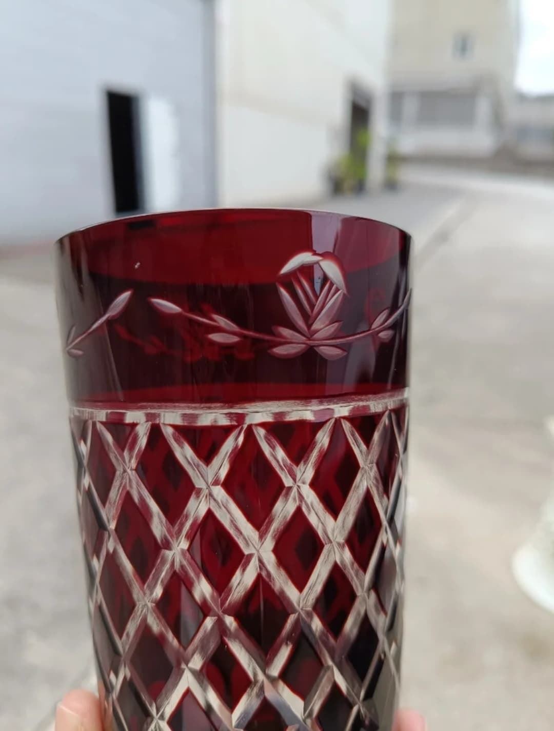 Juego vasos cristal checo - Imagen 4