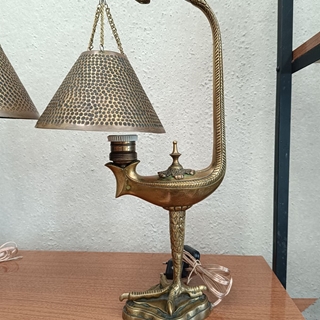 Lámparas de bronce francesas - Imagen 2