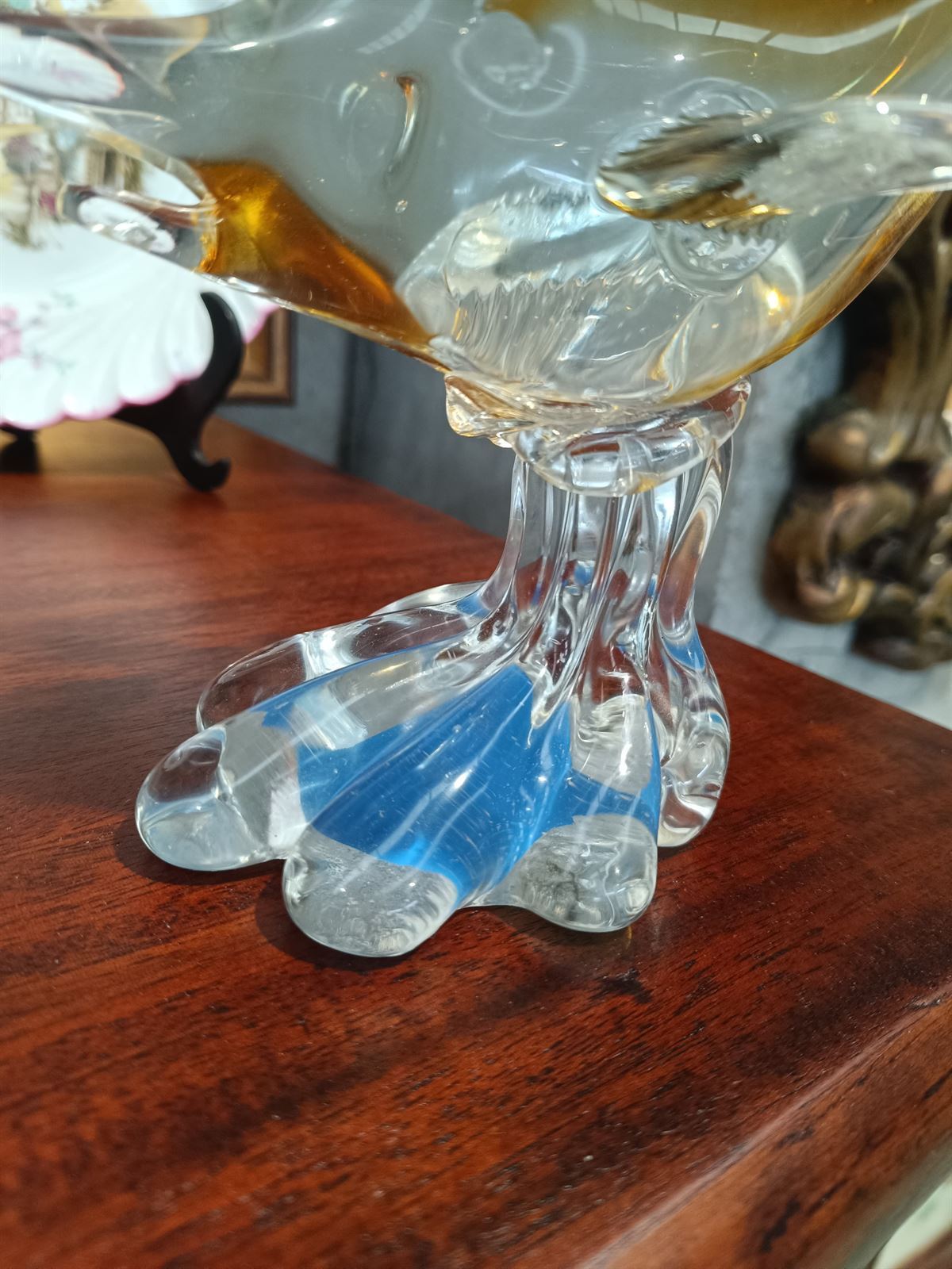 Marlín figura cristal murano - Imagen 4