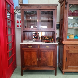 Mueble chinero antiguo de madera - Imagen 2