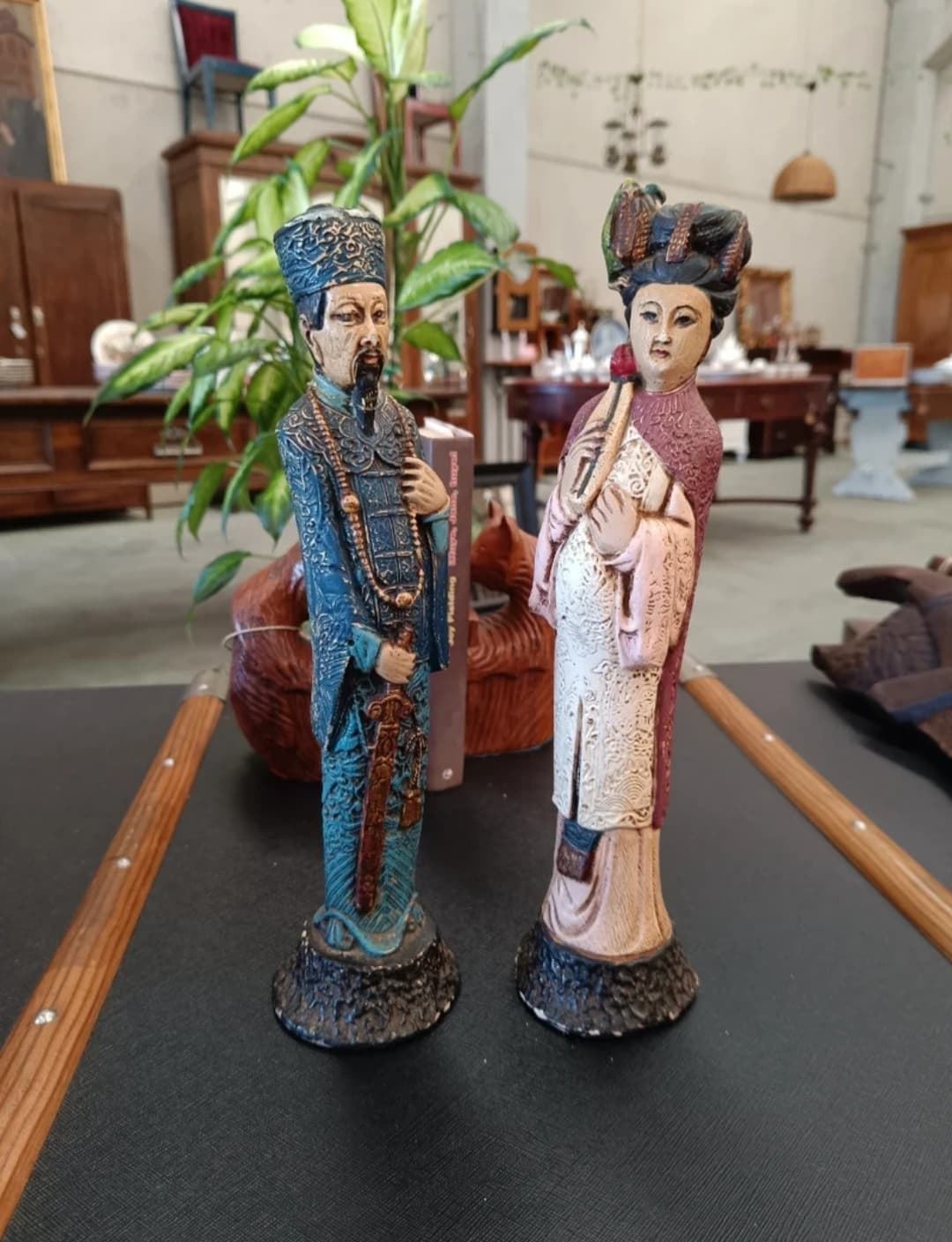 Pareja figuras orientales - Imagen 1